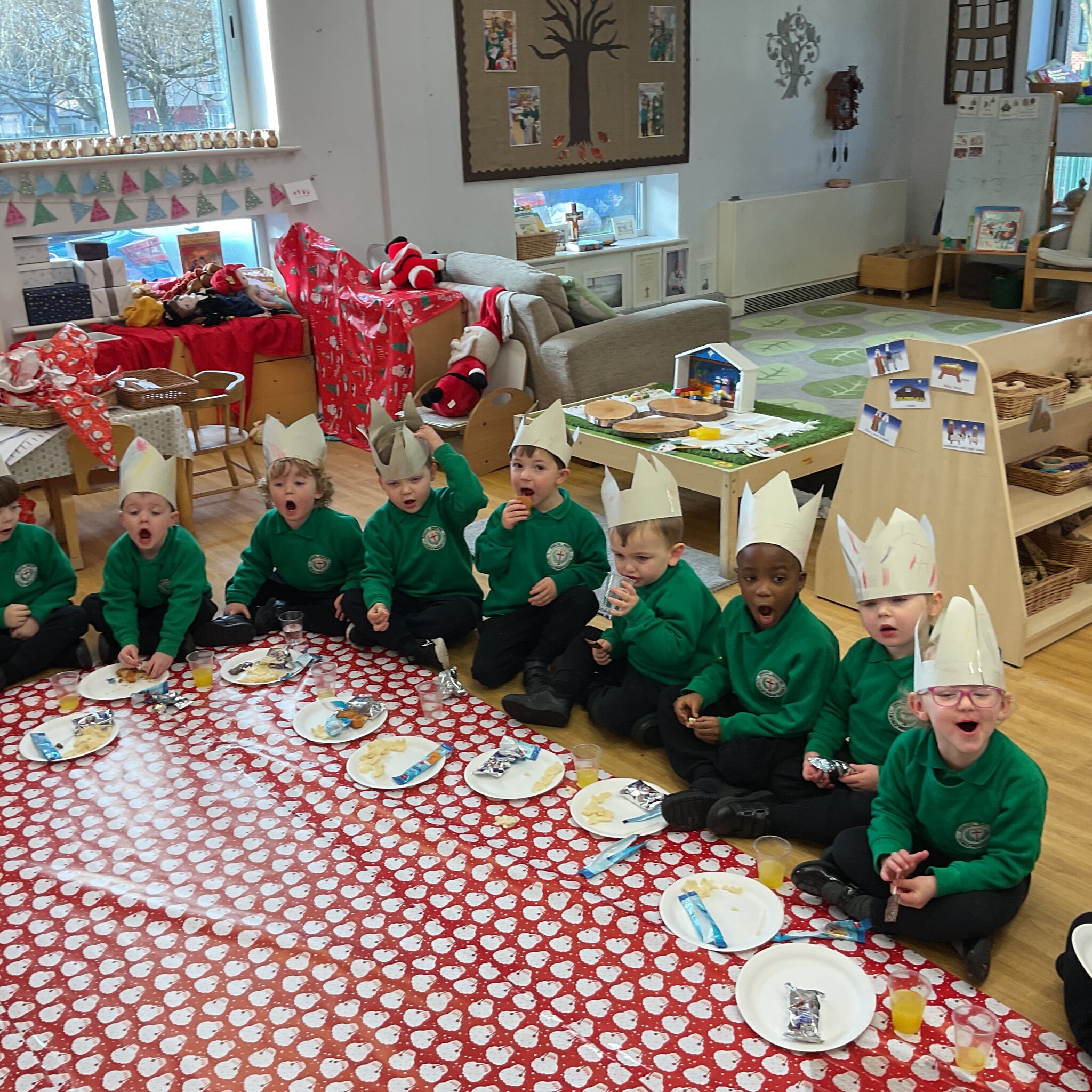 Image of Nursery Christmas Party Day.