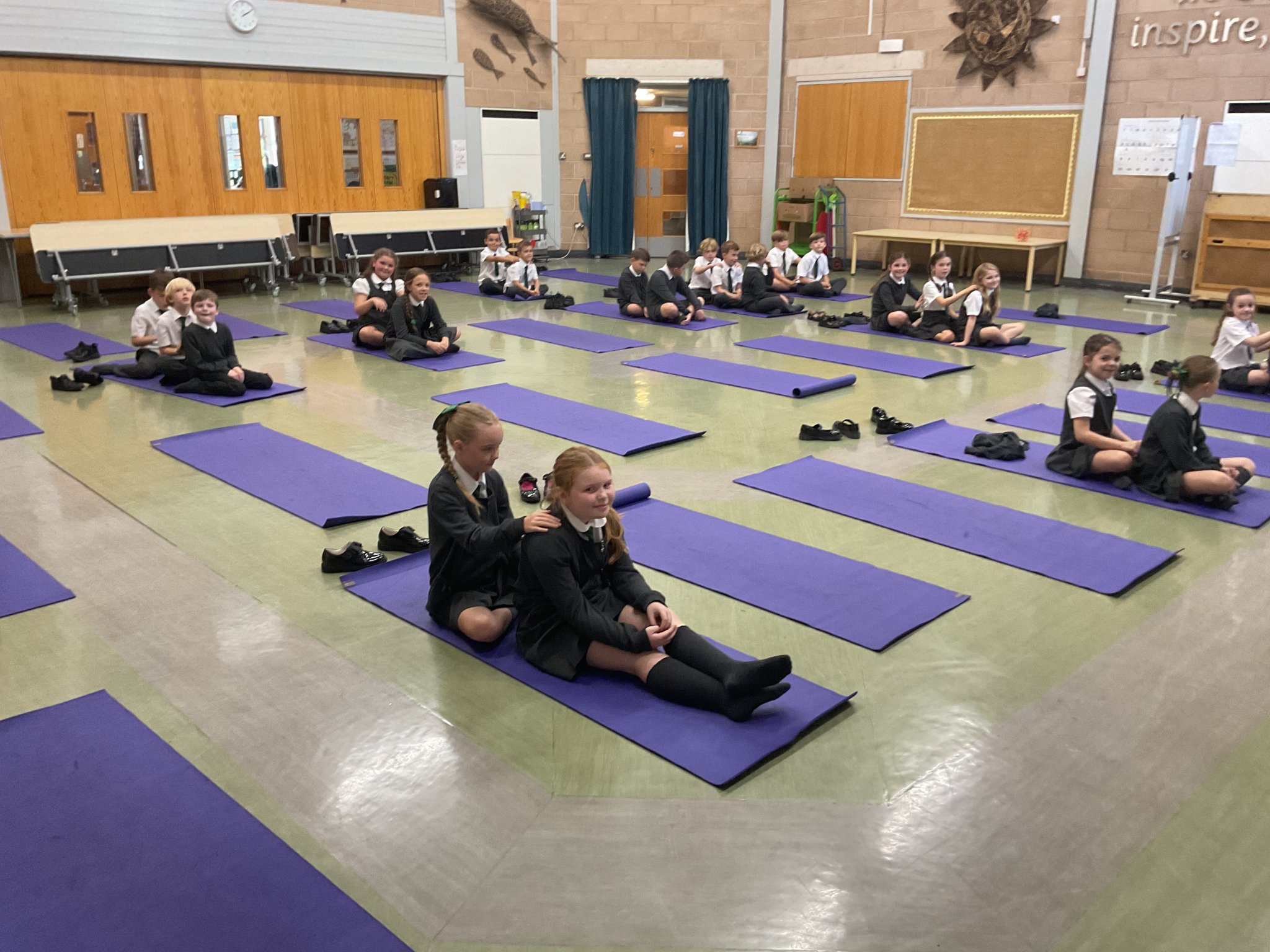Image of Year 4 Peer Massage