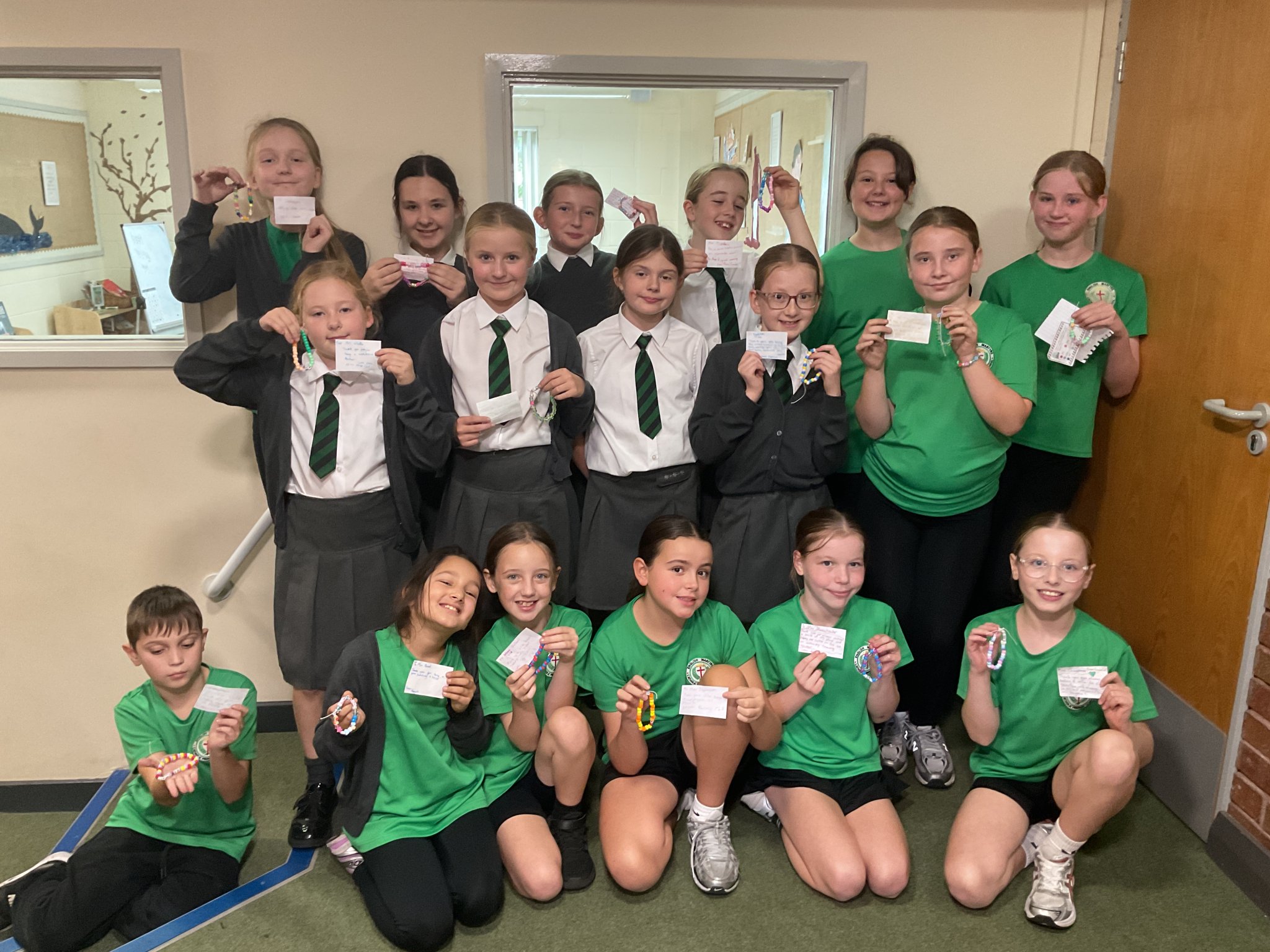 Image of Mini Vinnies celebrating our amazing Teaching Asssistants