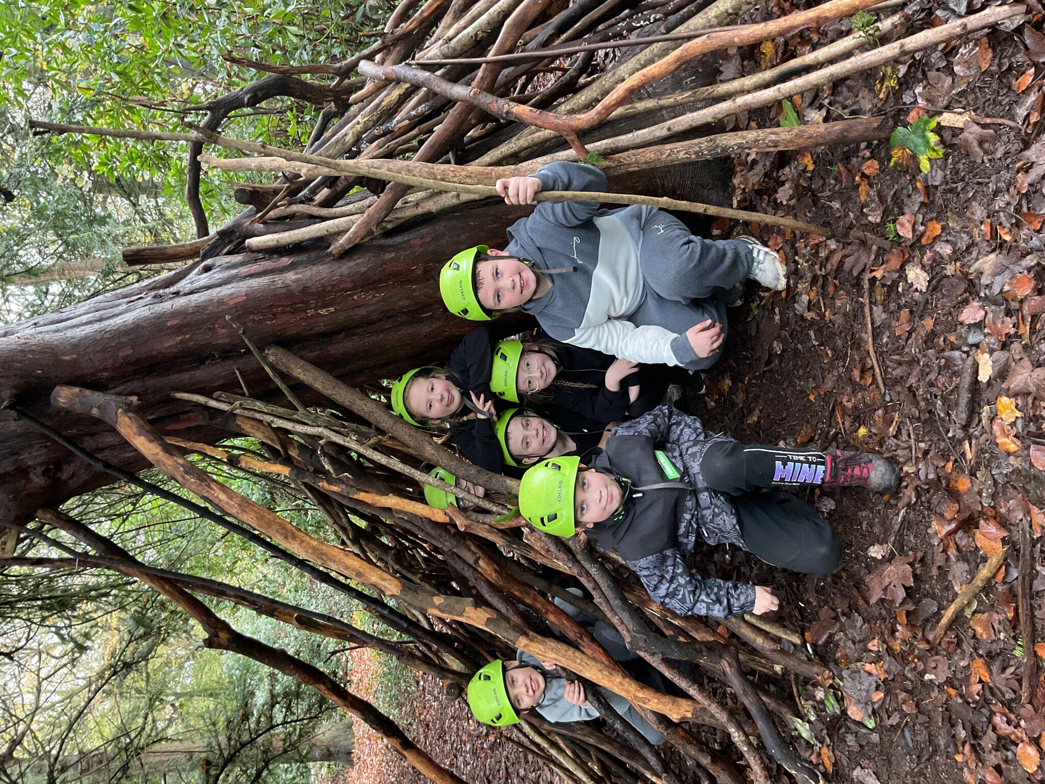 Image of Den building and bushcraft
