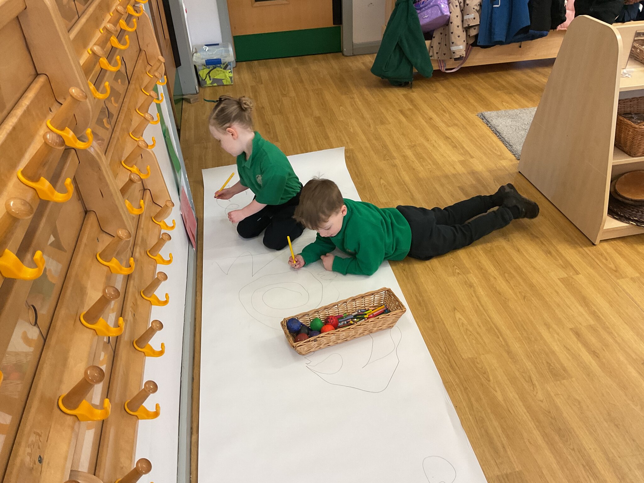 Image of Mark Making in Nursery A