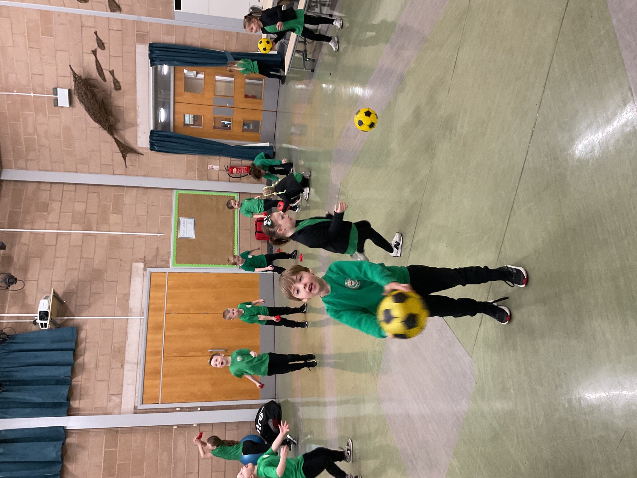 Image of Year 1- PE Ball Skills