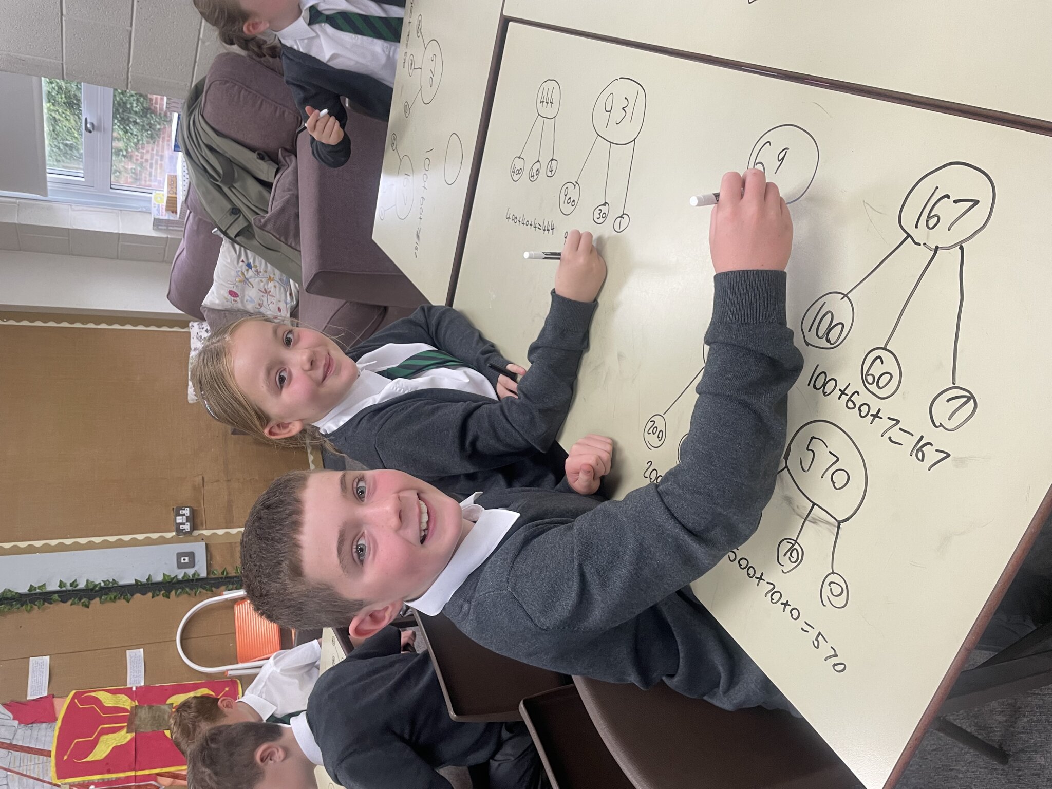 Image of Partitioning Numbers in Maths