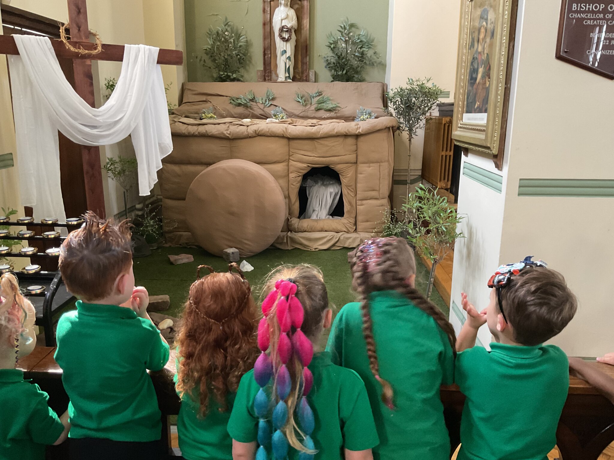 Image of Nursery's Visit to Church