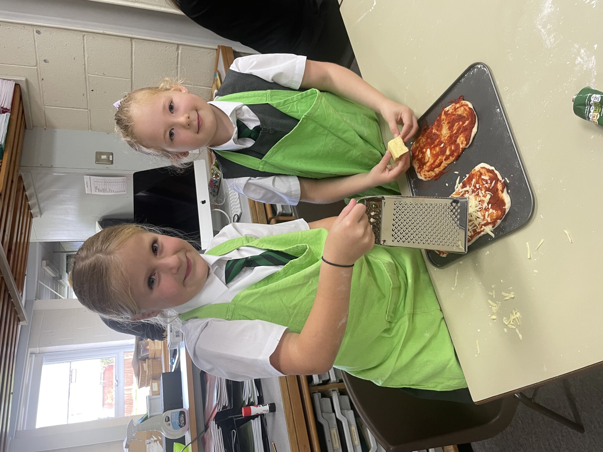 Image of Year 4 Making Pizzas!