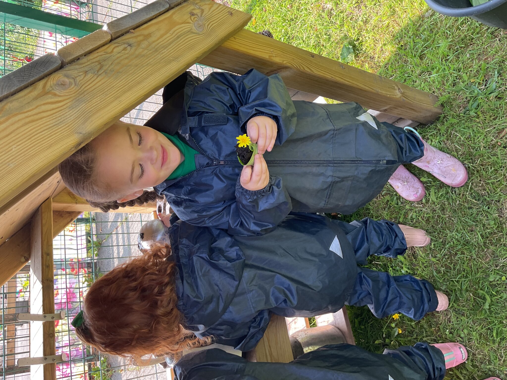 Image of Nursery B Cooking in the Mud Kitchen