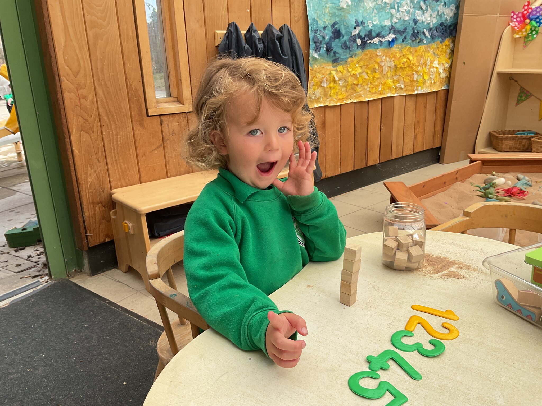 Image of Number in Nursery