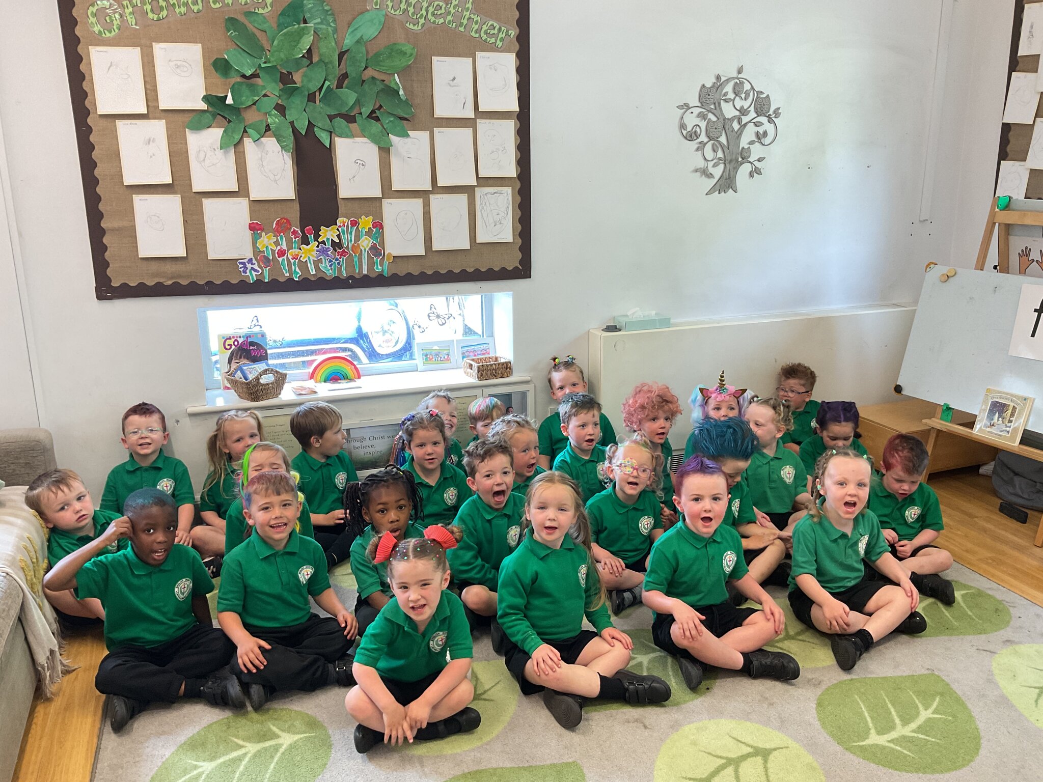 Image of Crazy Hair Day Nursery A