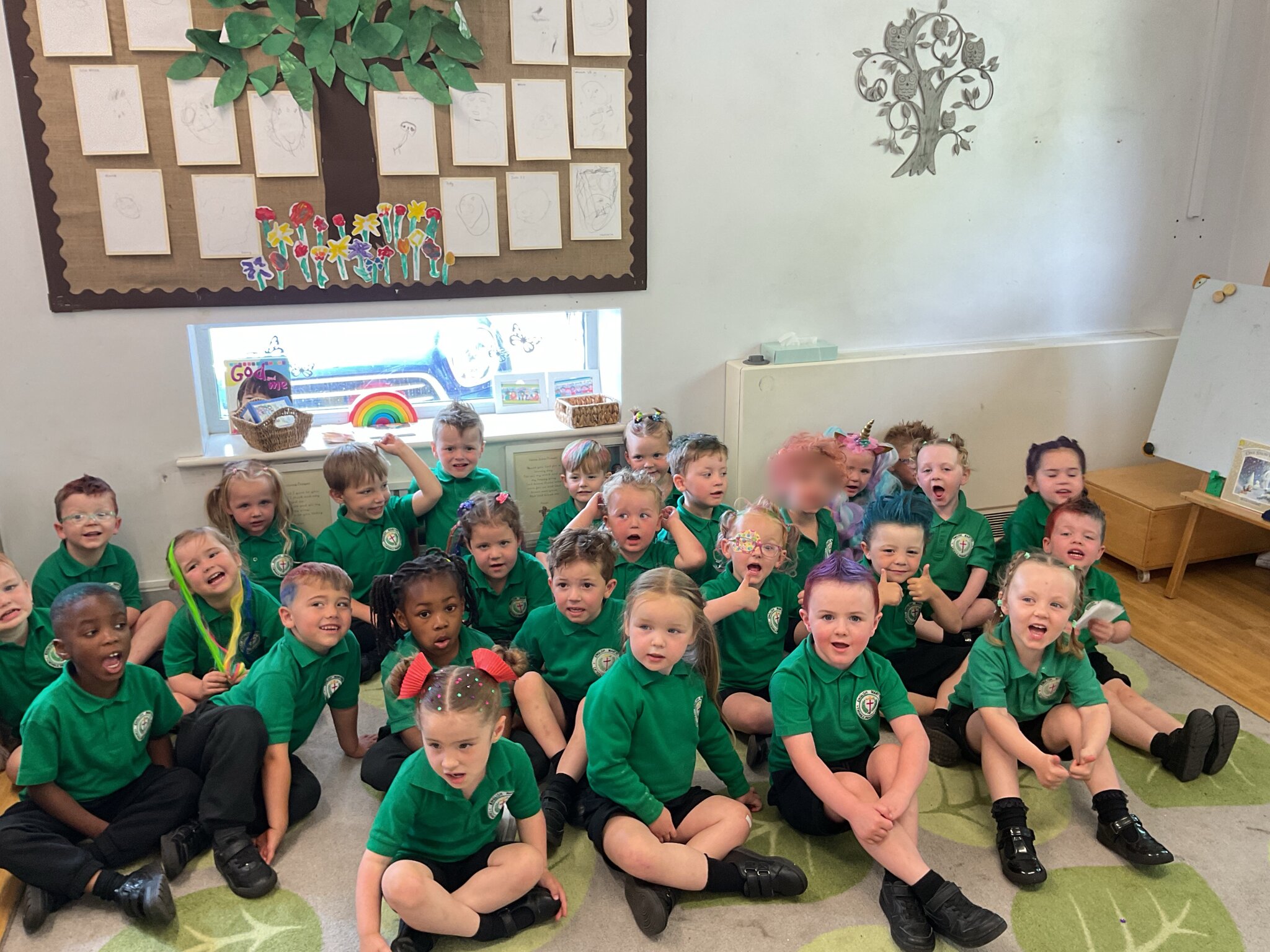 Image of Crazy Hair Day Nursery A