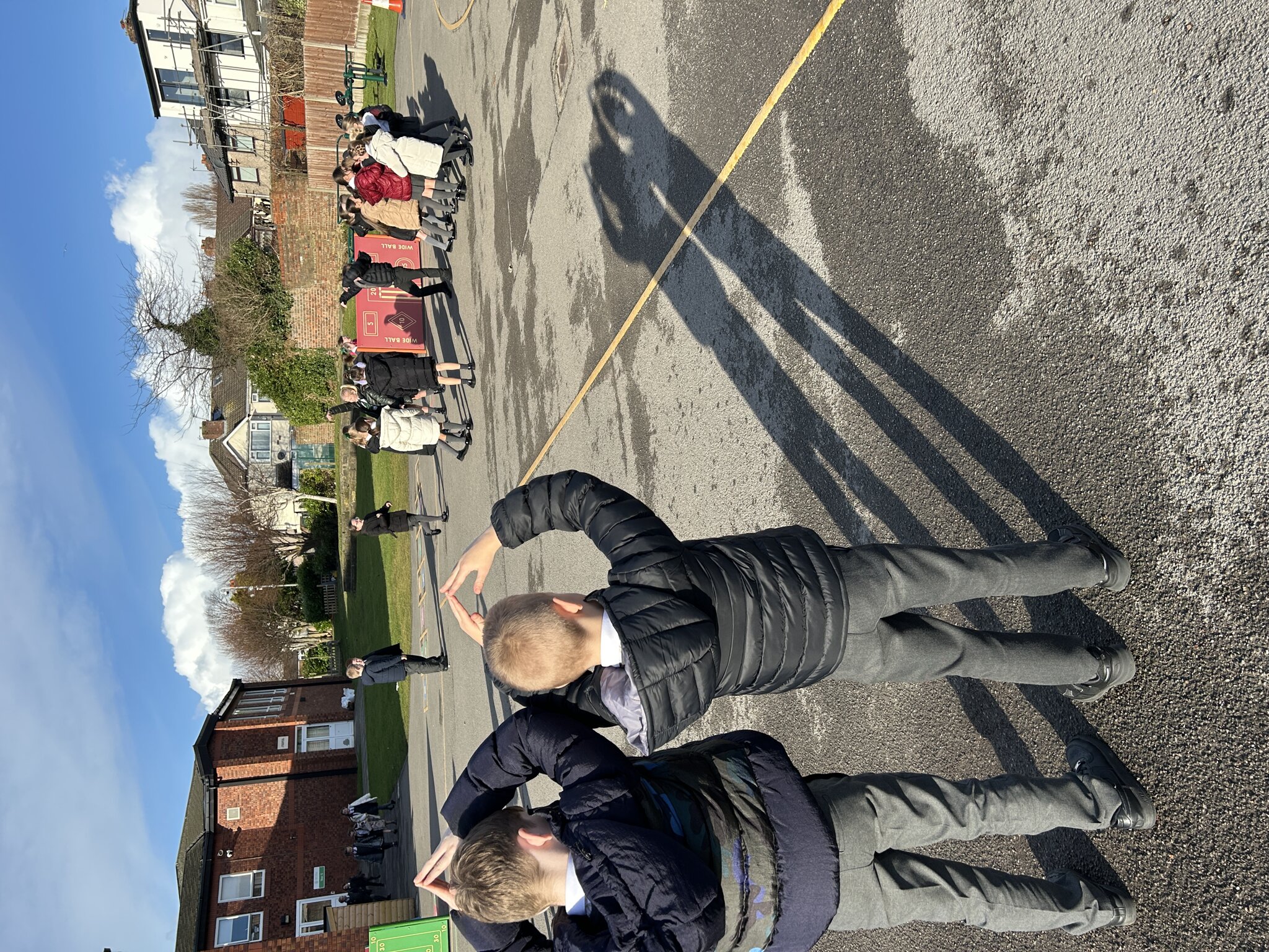 Image of Investigating shadows in science.