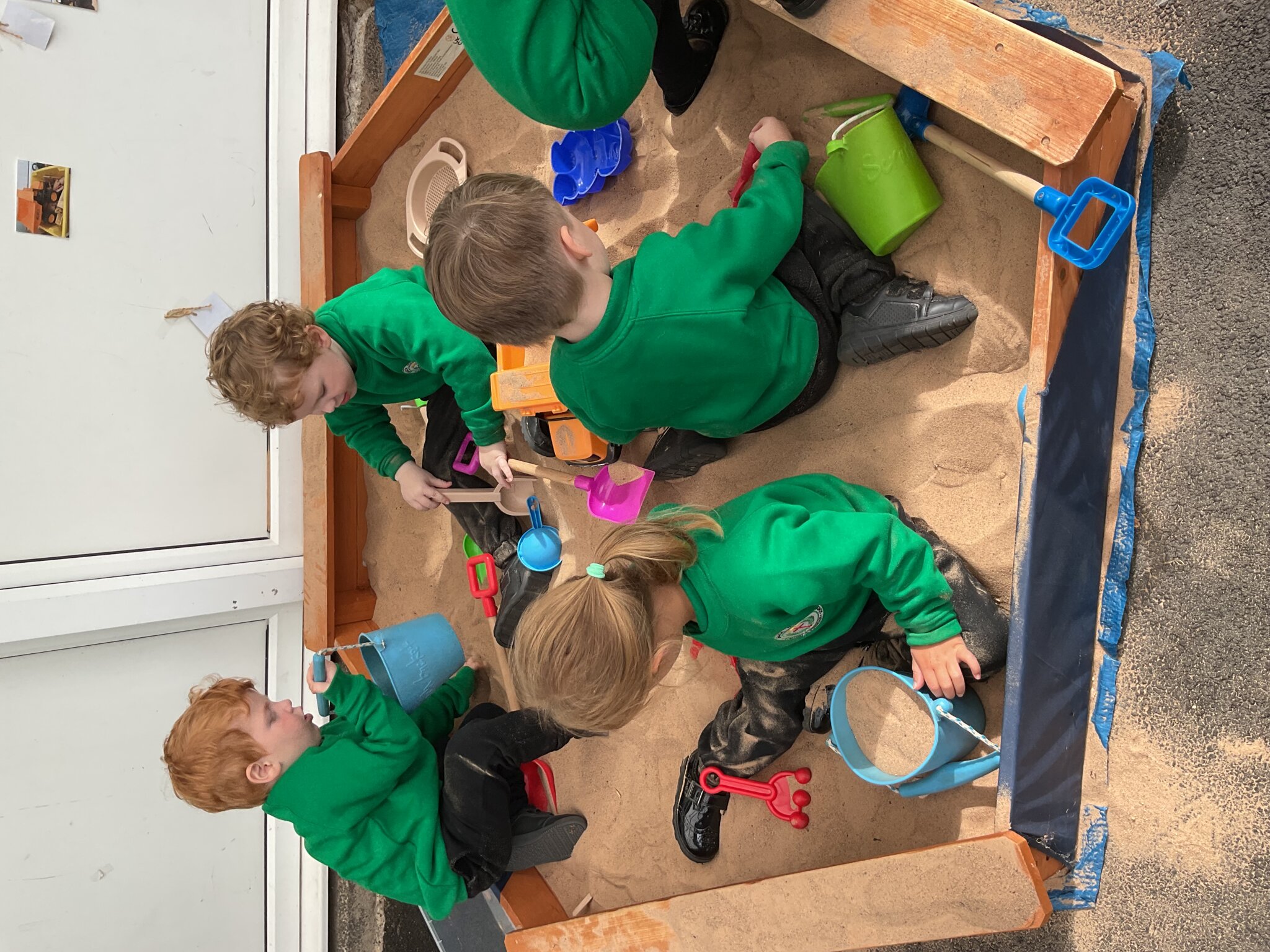 Image of Making New Friends in Nursery B