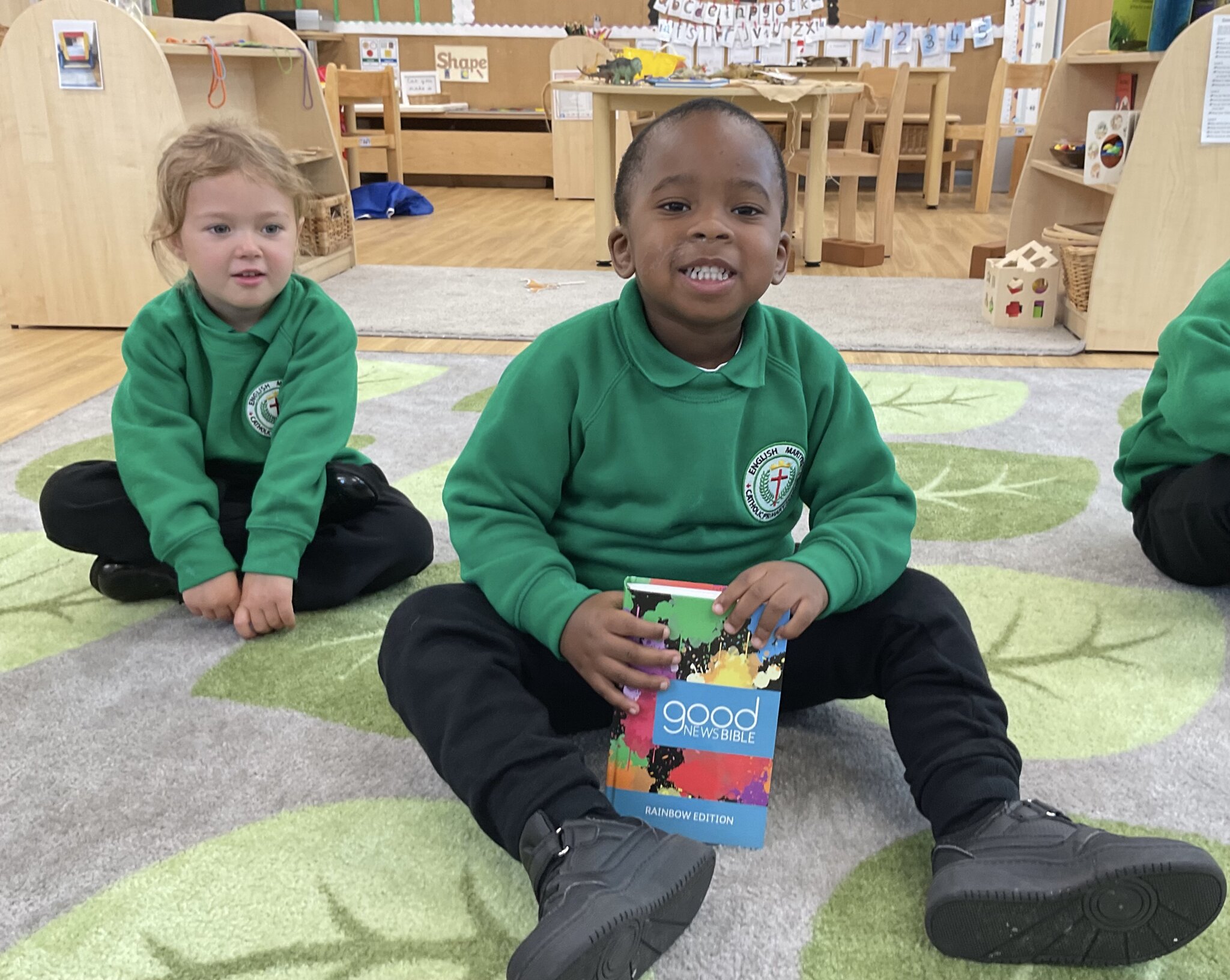 Image of Learning about the Bible in Nursery B