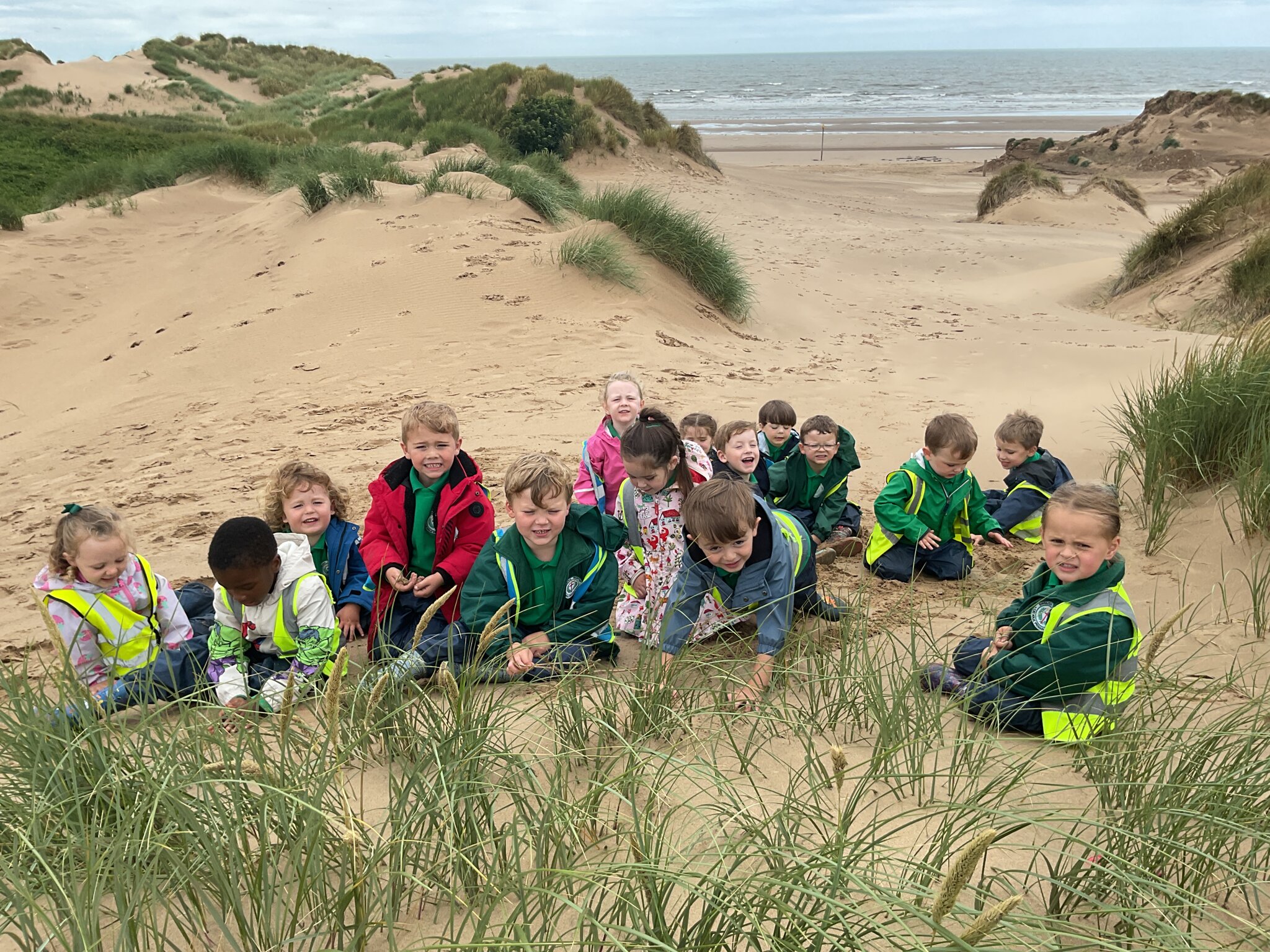 Image of Nursery A went to the beach today!