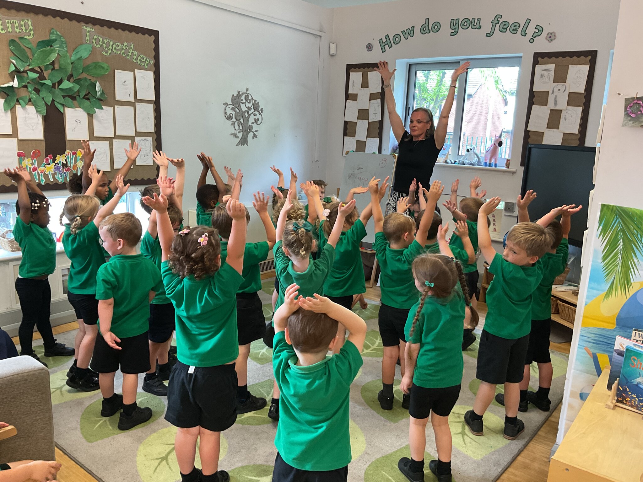 Image of Yoga Time in Nursery