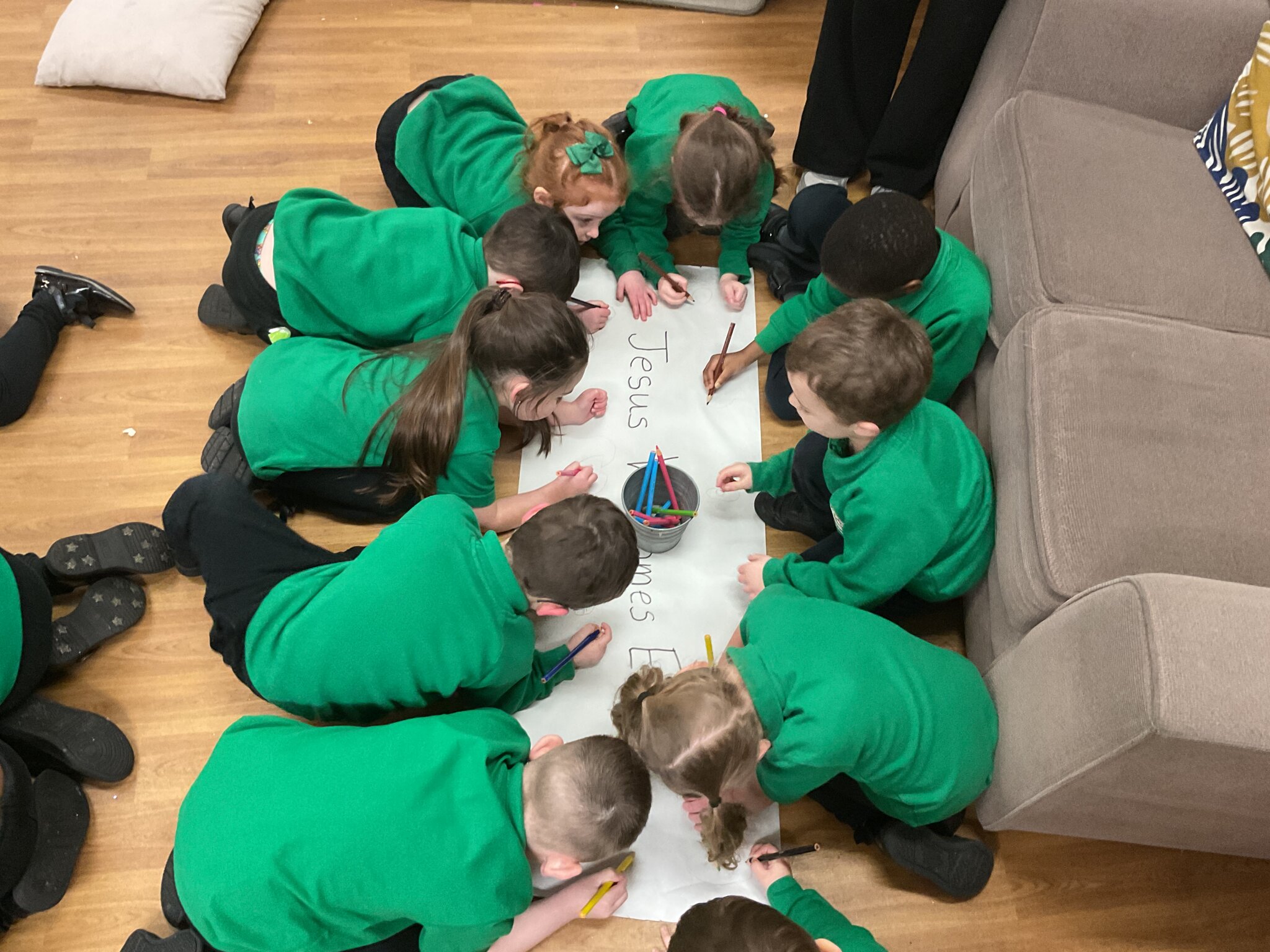 Image of Jesus welcomes Everyone!