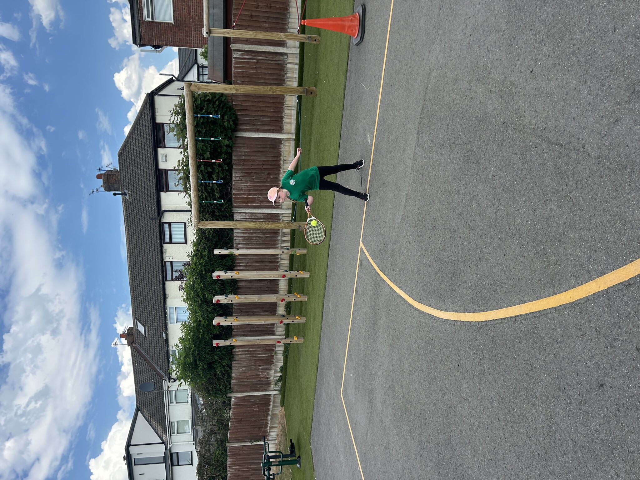 Image of Learning to play tennis