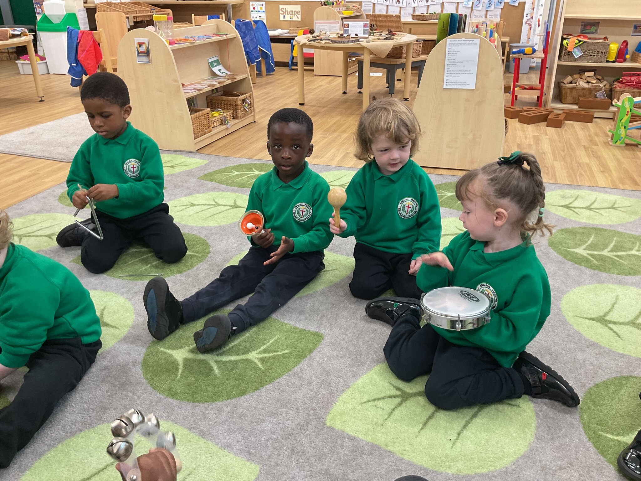 Image of Musical Instruments in Nursery B