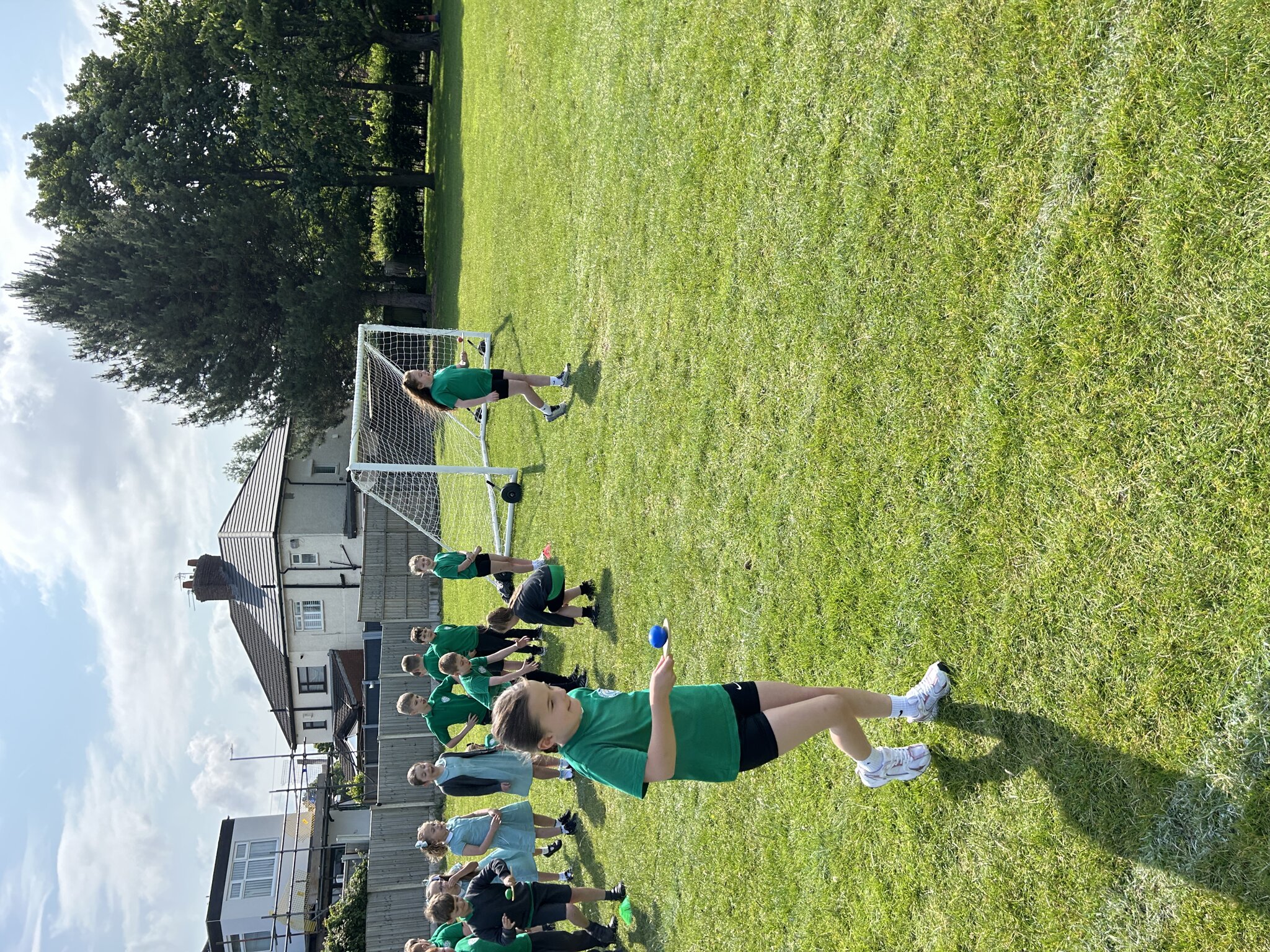 Image of Practising for Sport's Day 