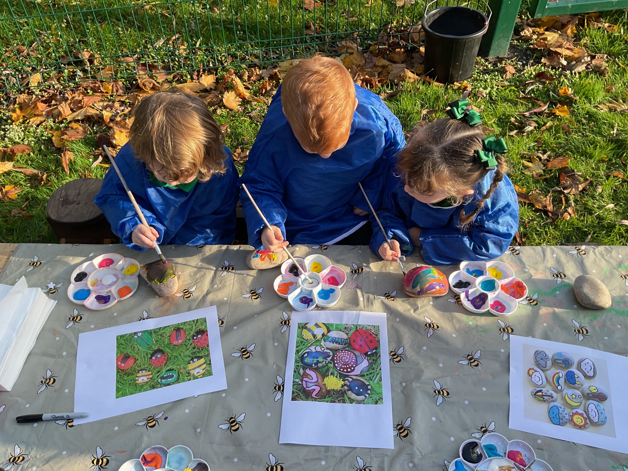 Image of Painting & Colour Mixing in Nursery B