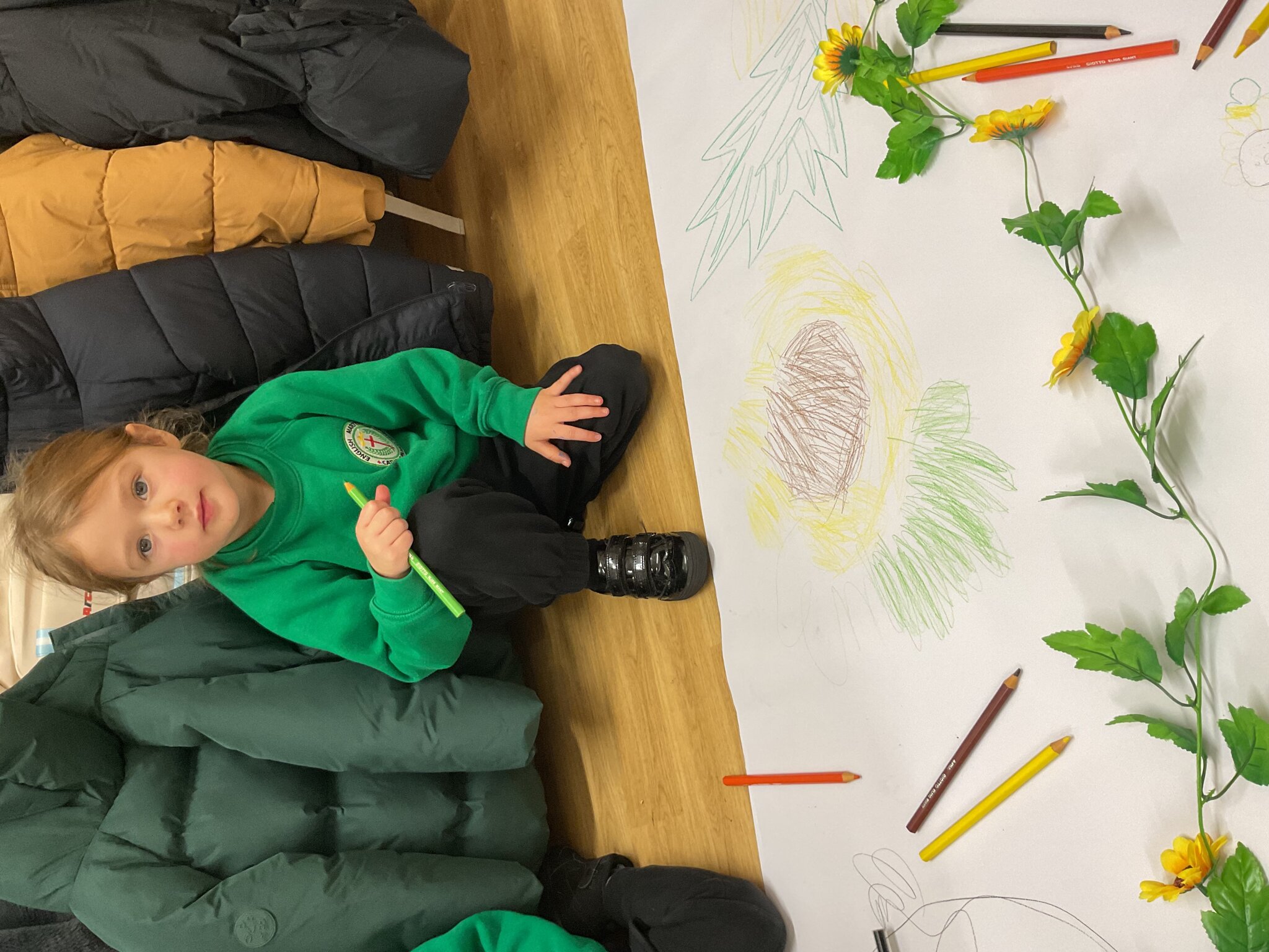 Image of Observational Drawings in Nursery