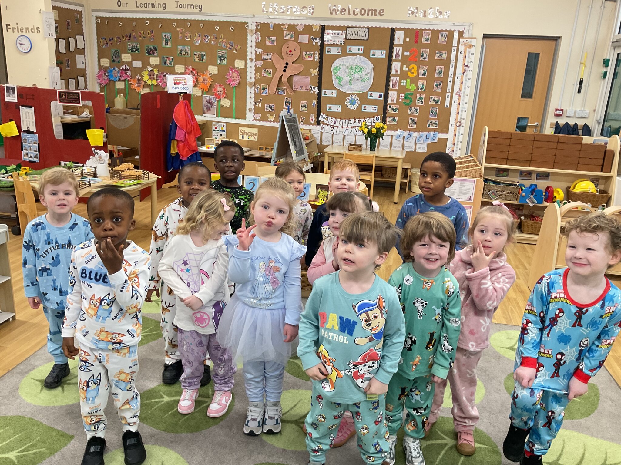 Image of PTA Pyjama Day in Nursery B