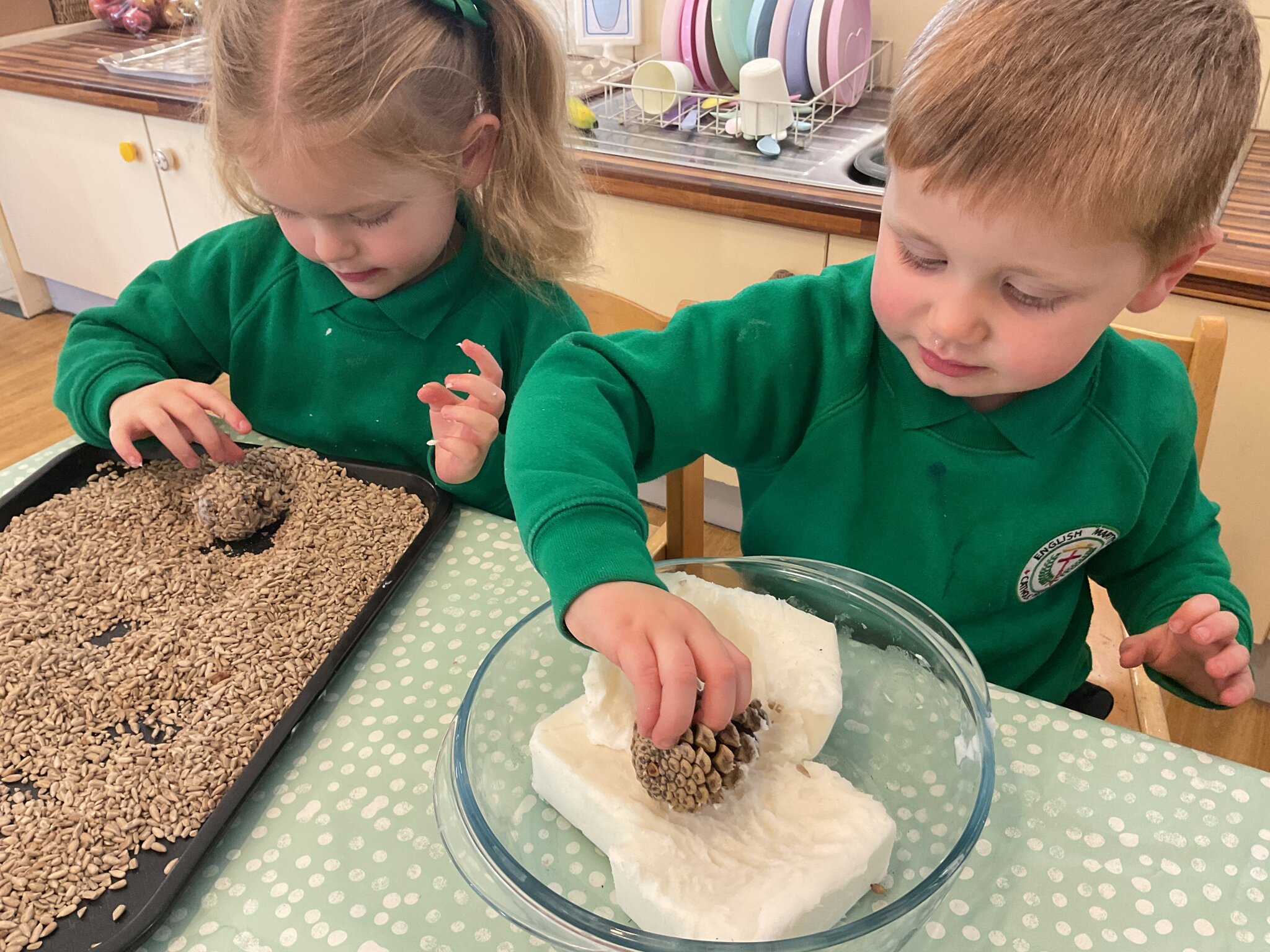 Image of Creating our own Bird Feeders