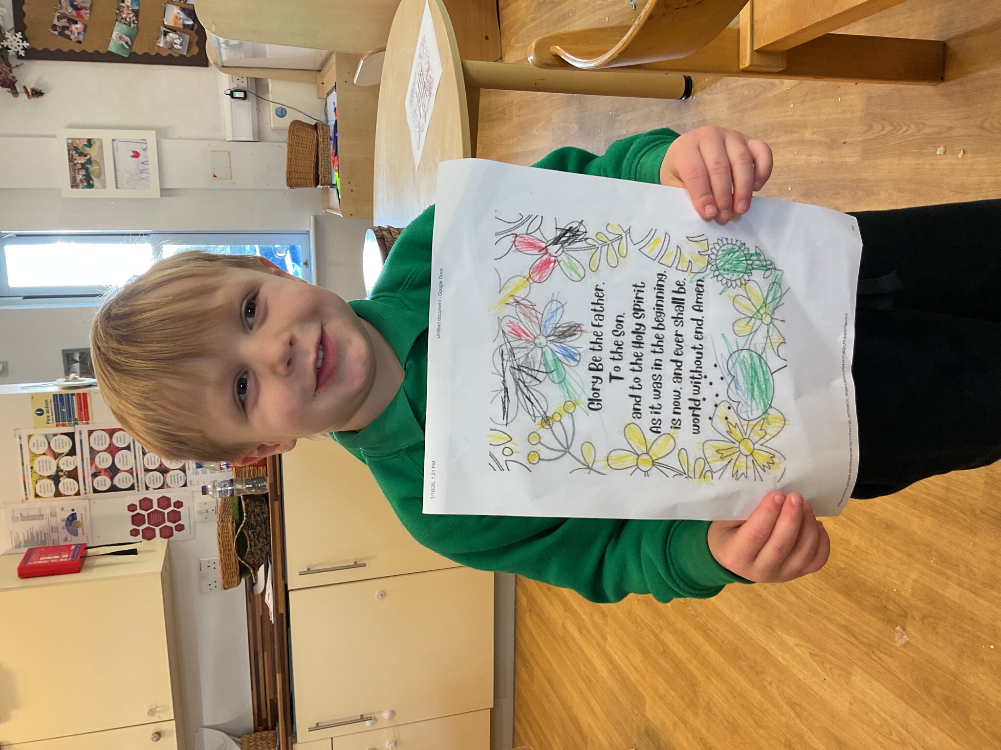 Image of The ‘Glory Be’ prayer