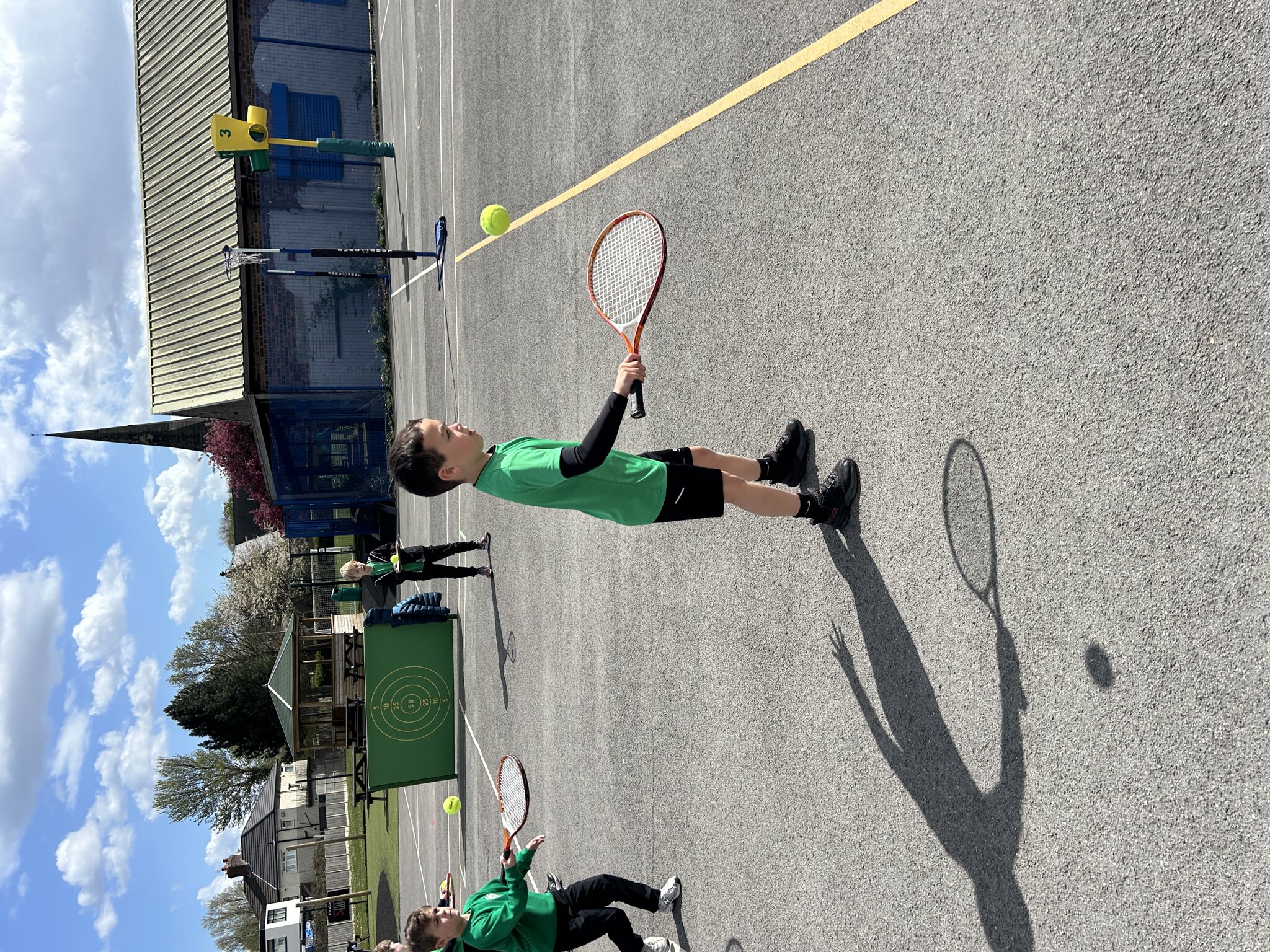 Image of Tennis in the sunshine
