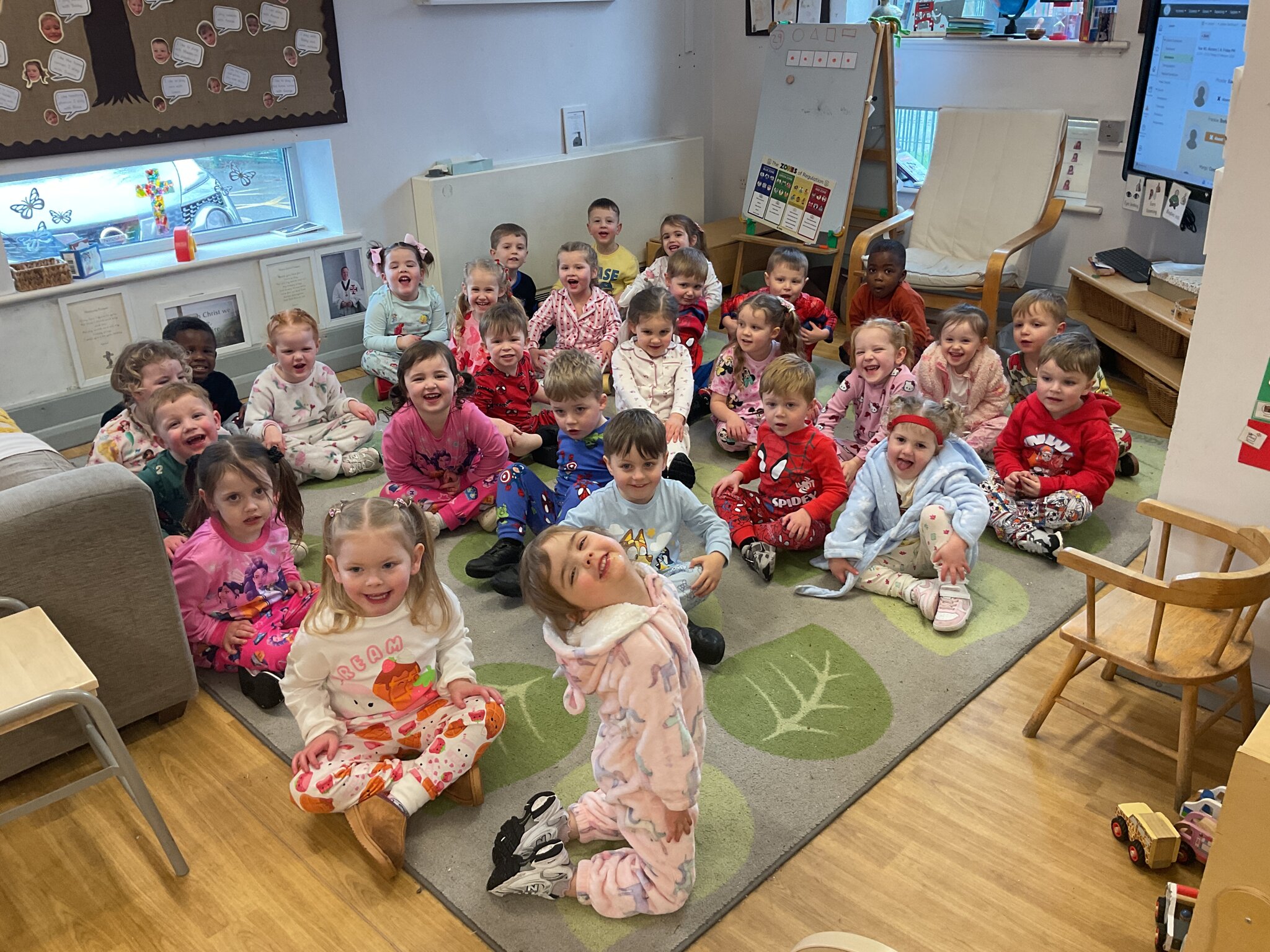 Image of PTA Pyjama Day in Nursery A