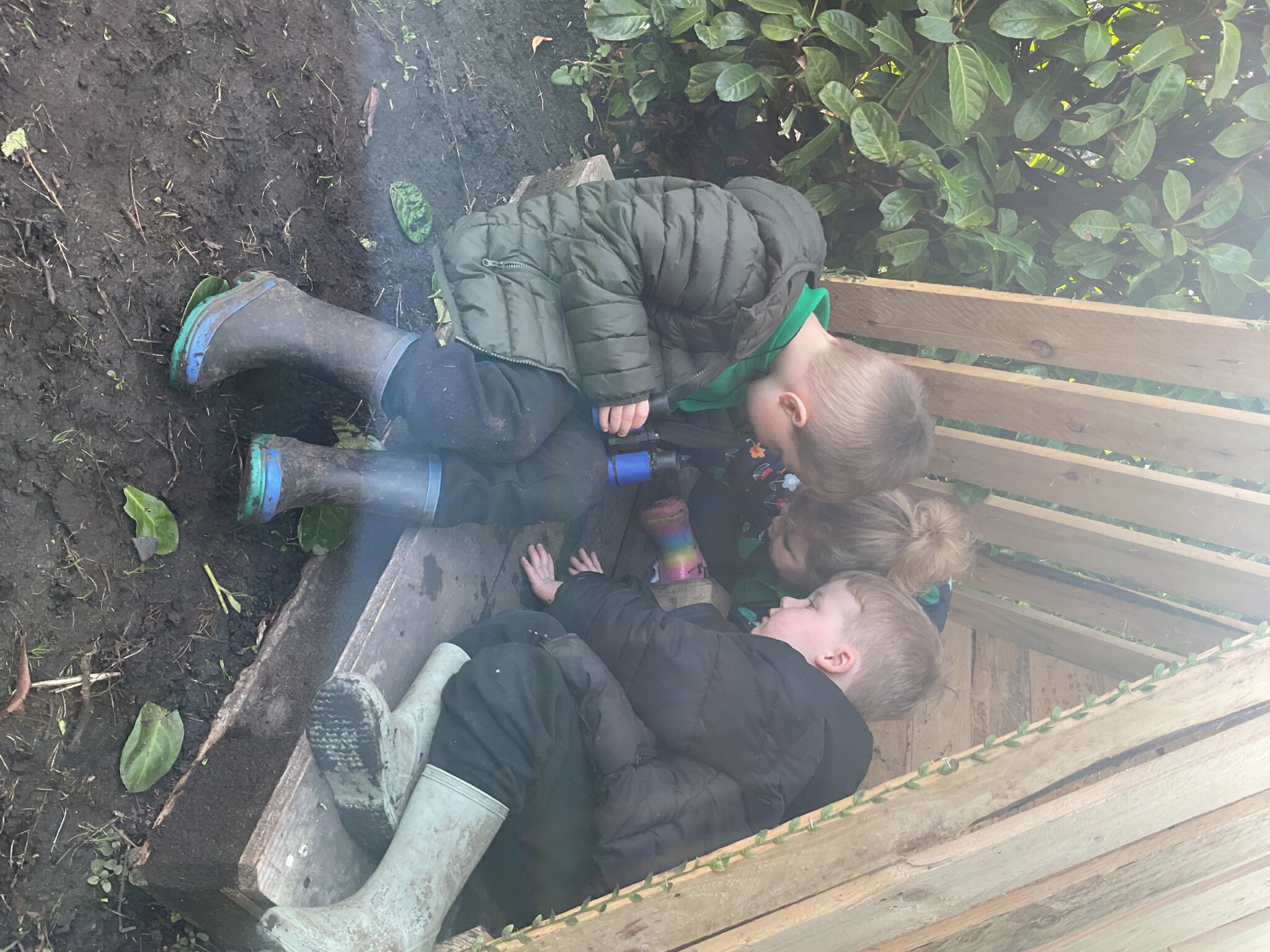 Image of Back outside!