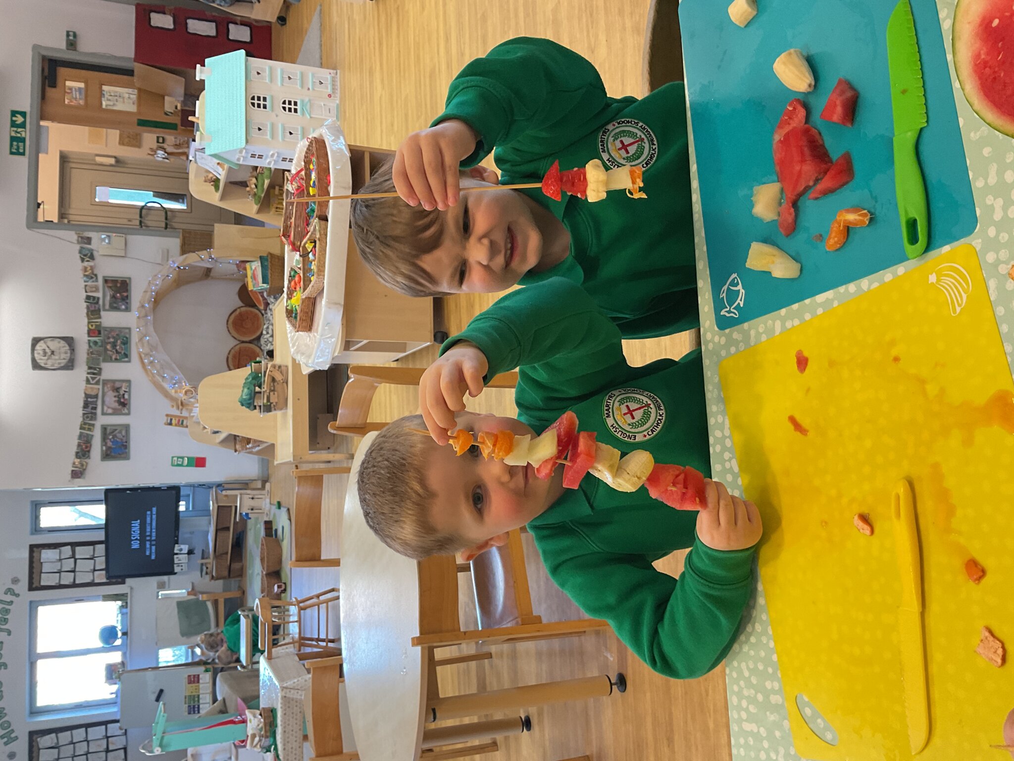 Image of Nursery A Fruit Kebabs