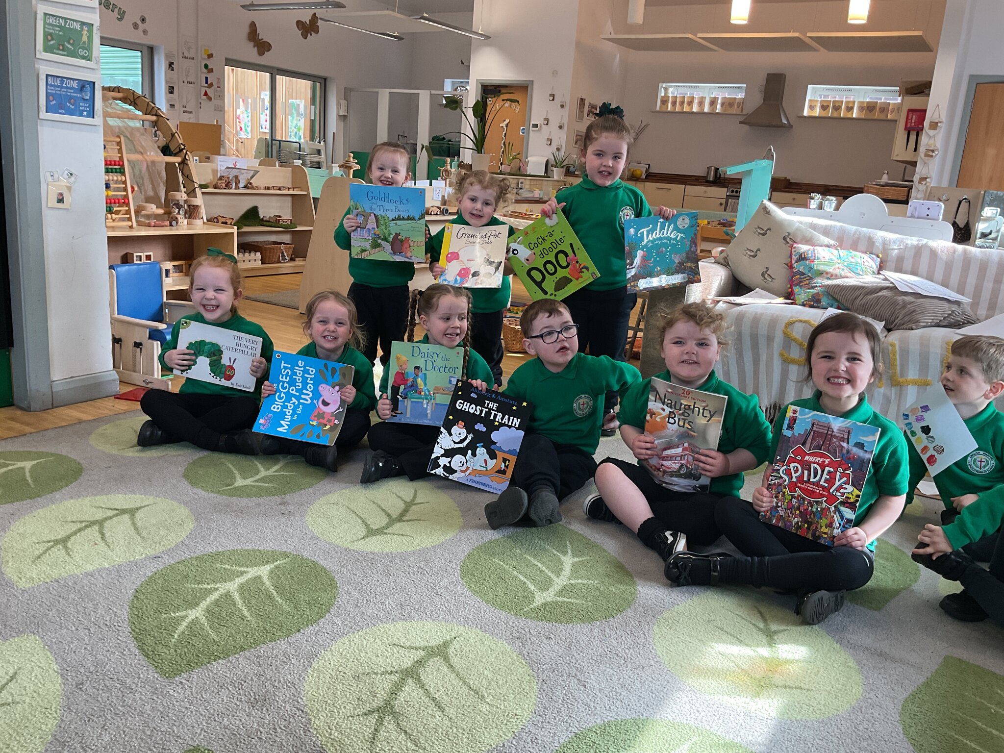 Image of World Book Day in Nursery A
