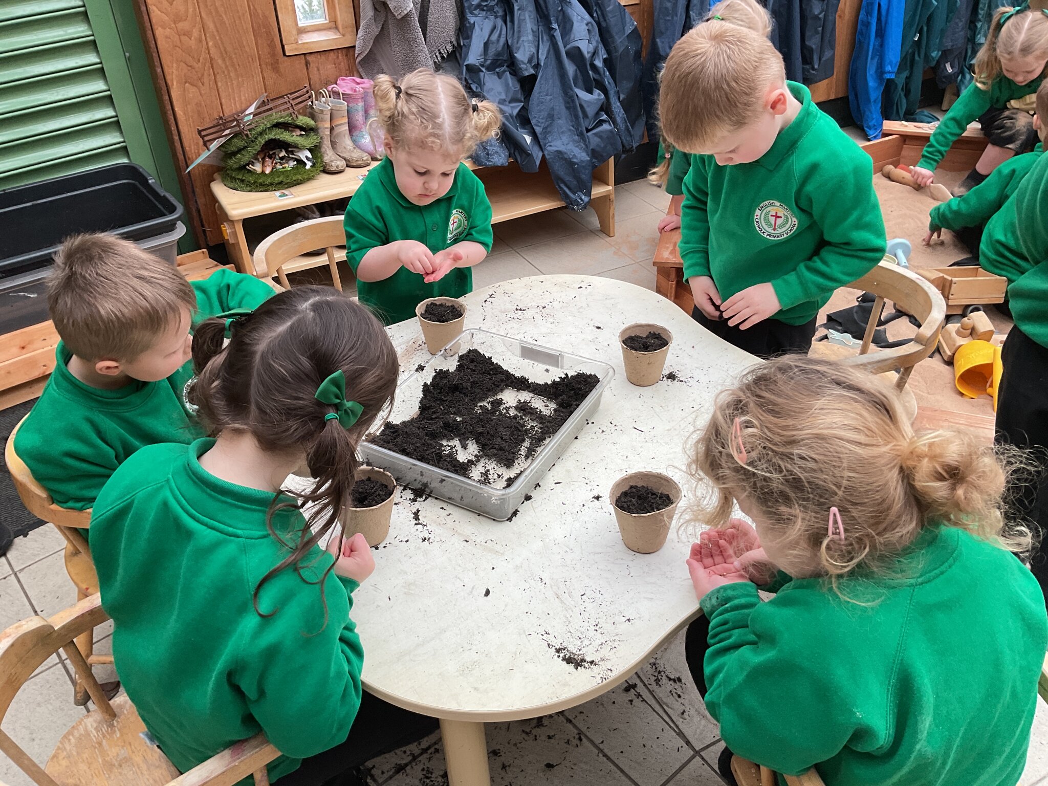 Image of British Science Week in Nursery A