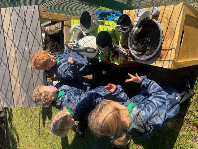 Image of Cooking in the Mud Kitchen