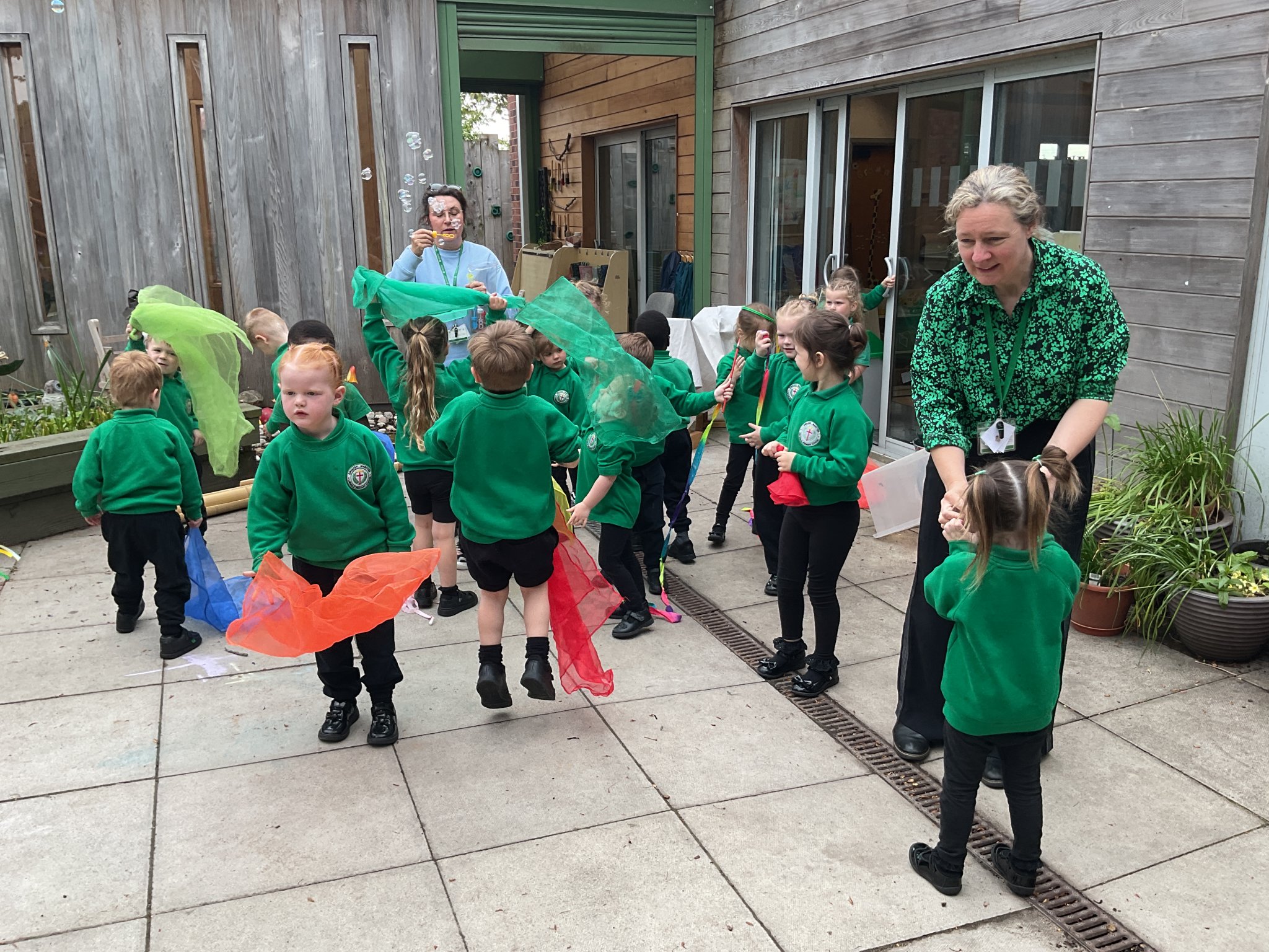 Image of Learning about the Holy Spirit in Nursery A