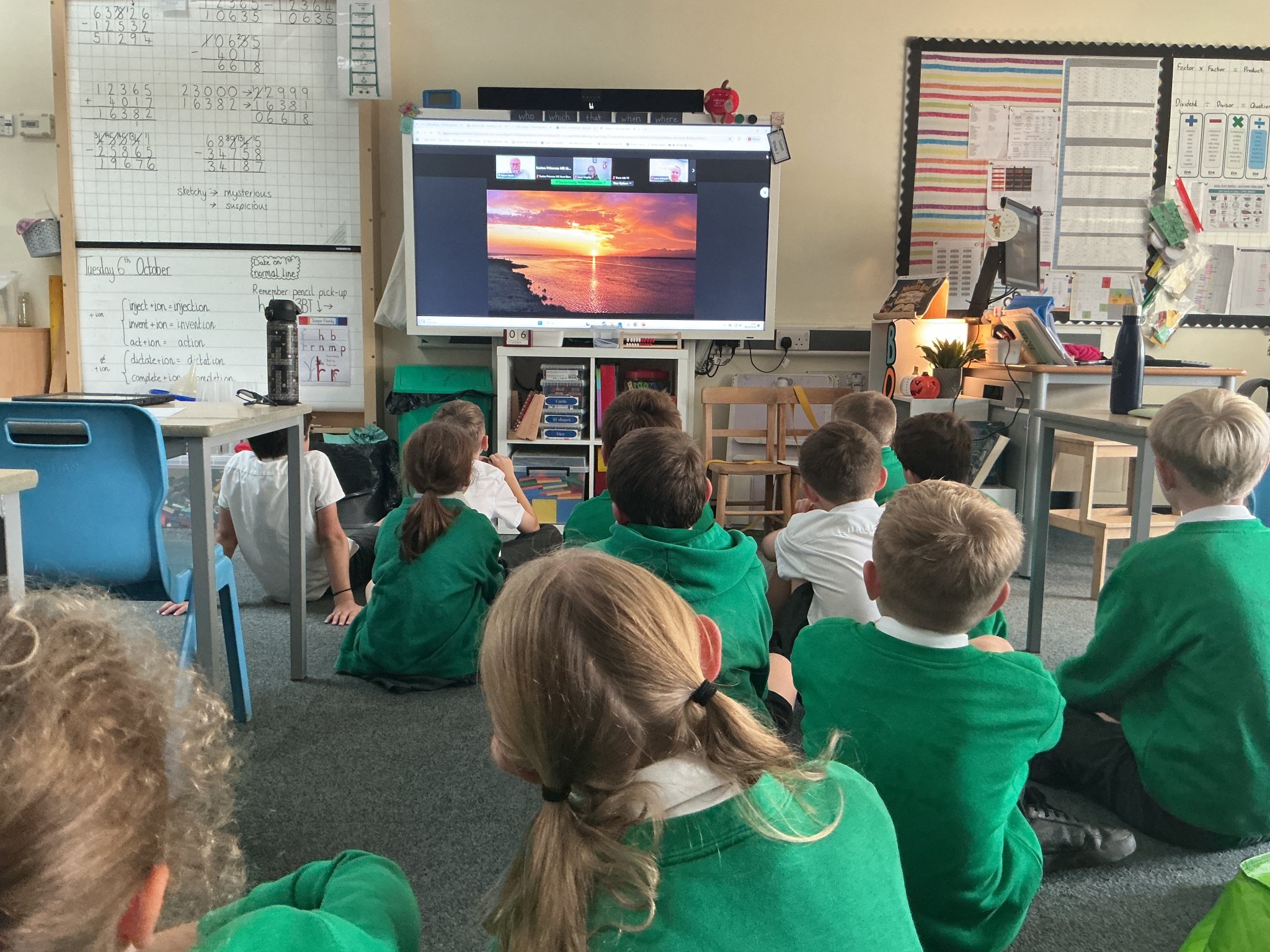 Image of Children’s University sessions with Professor Walsh