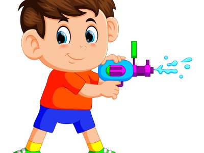 Image of Year 6: Water Fight! 