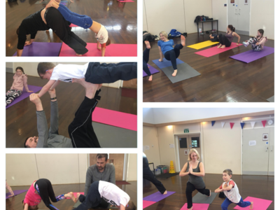 Image of Active Families Yoga is a HUGE SUCCESS