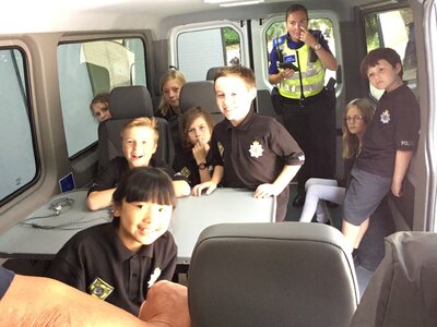 Image of Mini Police visit Cockermouth