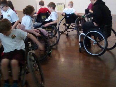 Image of Y4 Wheelchair Basketball