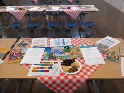 Image of Year 3 and 4 Reading Cafe