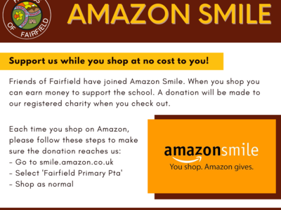 Image of Fairfield Friend's Amazon Smile