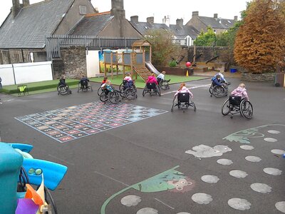 Image of Year 1 Wheel Chair basketball 10/11/20