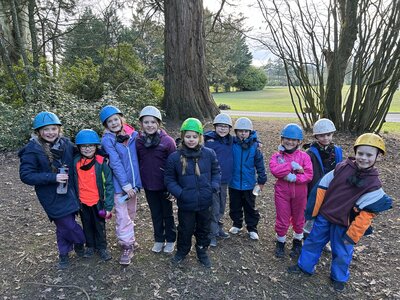 Image of Year 4 residential to Lockerbie Manor