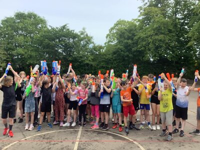 Image of Year 6 Leavers: Water Fight