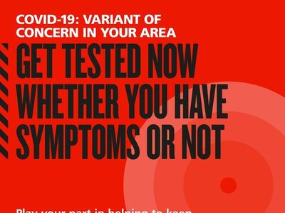 Image of COVID-19 - 12 - 30 Year olds asked to get a PCR test