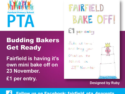 Image of Fairfield Bake Off 23/11/18