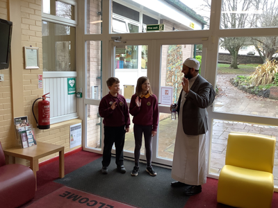 Image of Year 5: Imam Visit