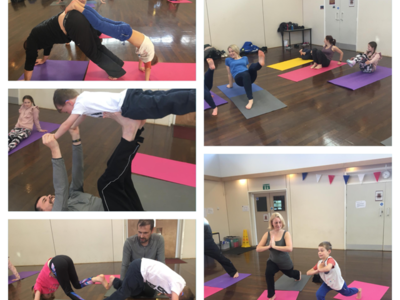 Image of Active Families Yoga is a HUGE SUCCESS