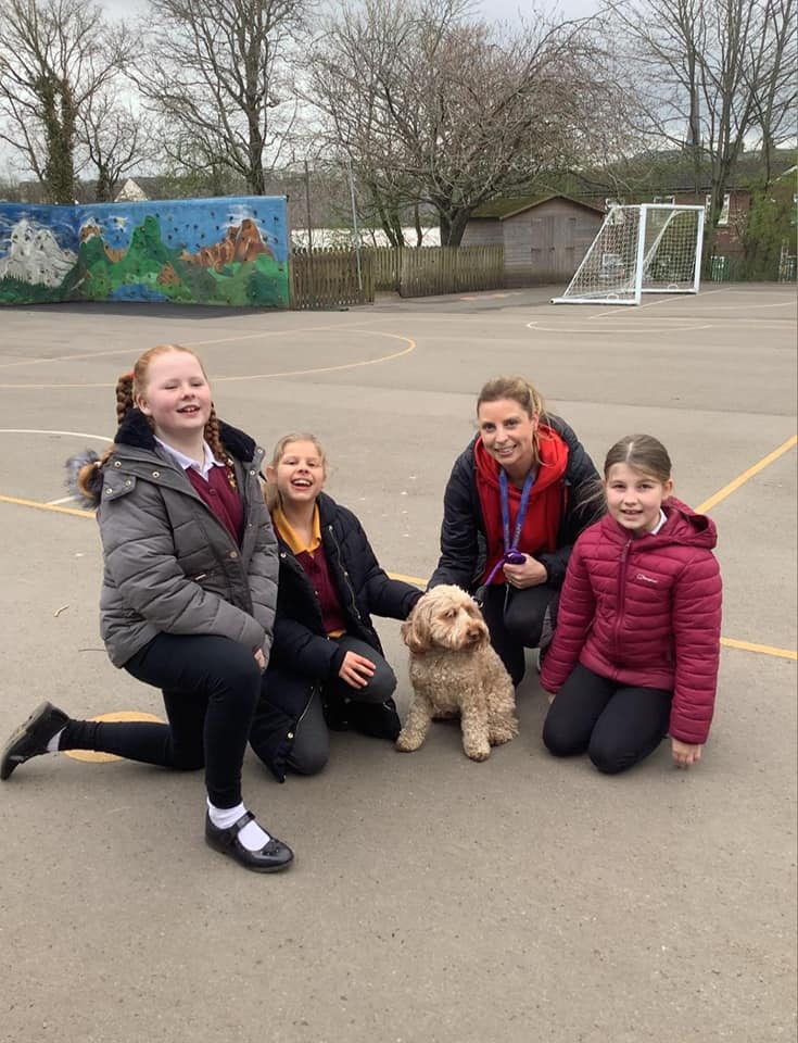 Image of Therapy Dog Visit!